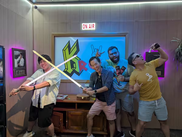 Escape Room Photo for 80's Radical Radio Rampage