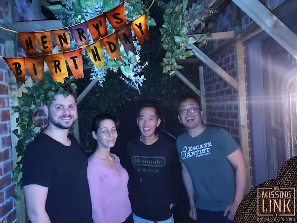 Escape Room Photo for Henry's Birthday