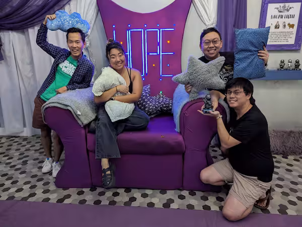 Escape Room Photo for Pillow Palace